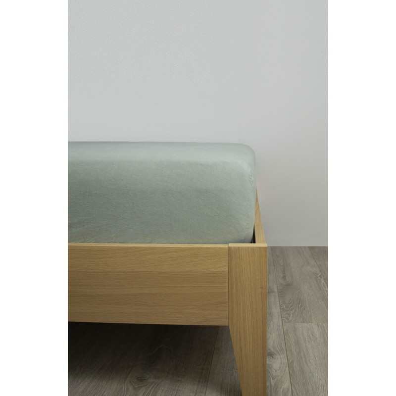 Drap housse Lin et Coton Bio 1 personne