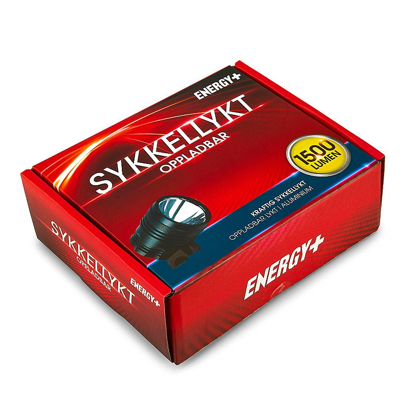 Energy Multisportlykt 1500 lumen, sett