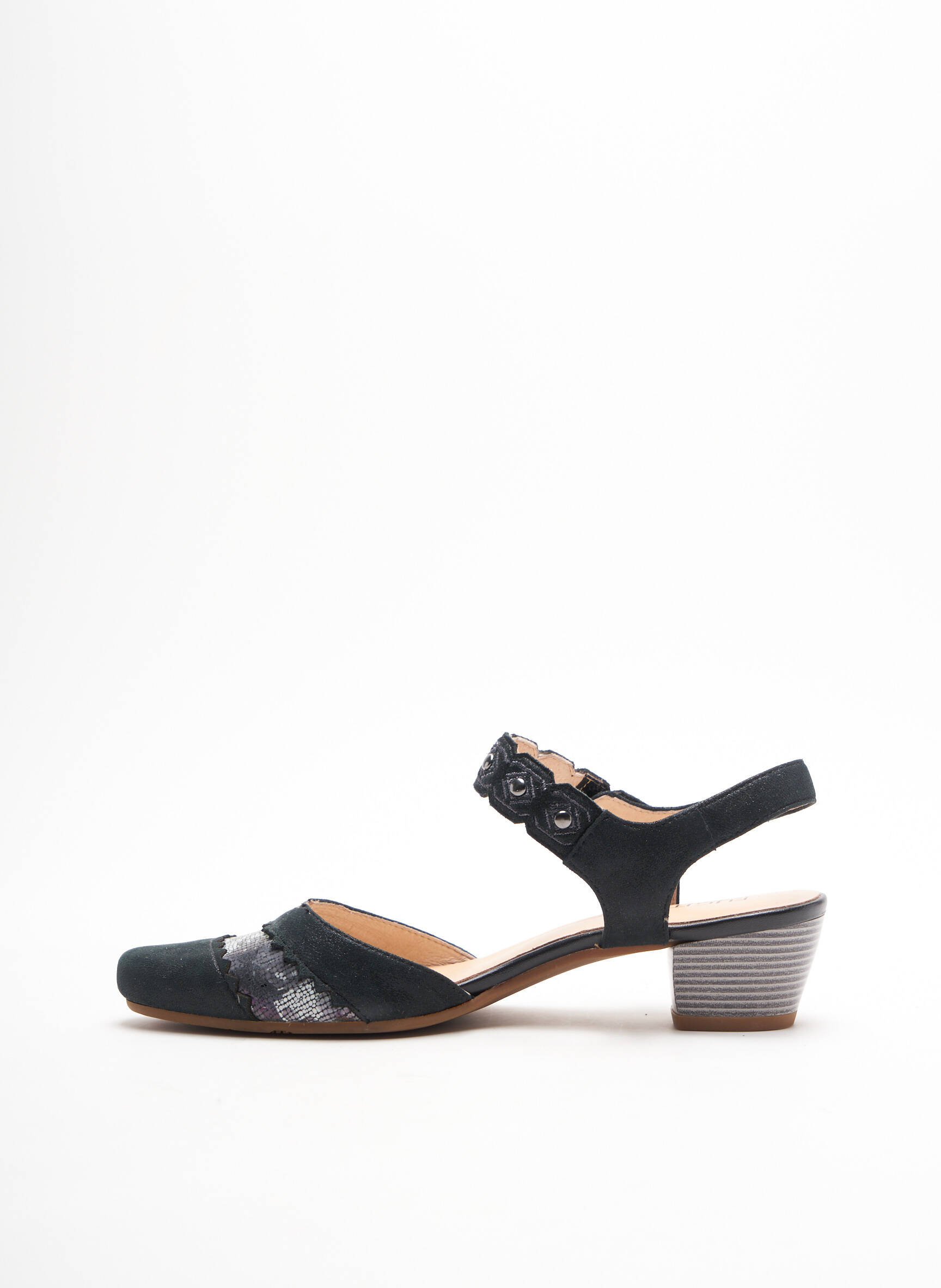Fugitive By Francesco Rossi Sandales Nu Pieds Femme couleur noir