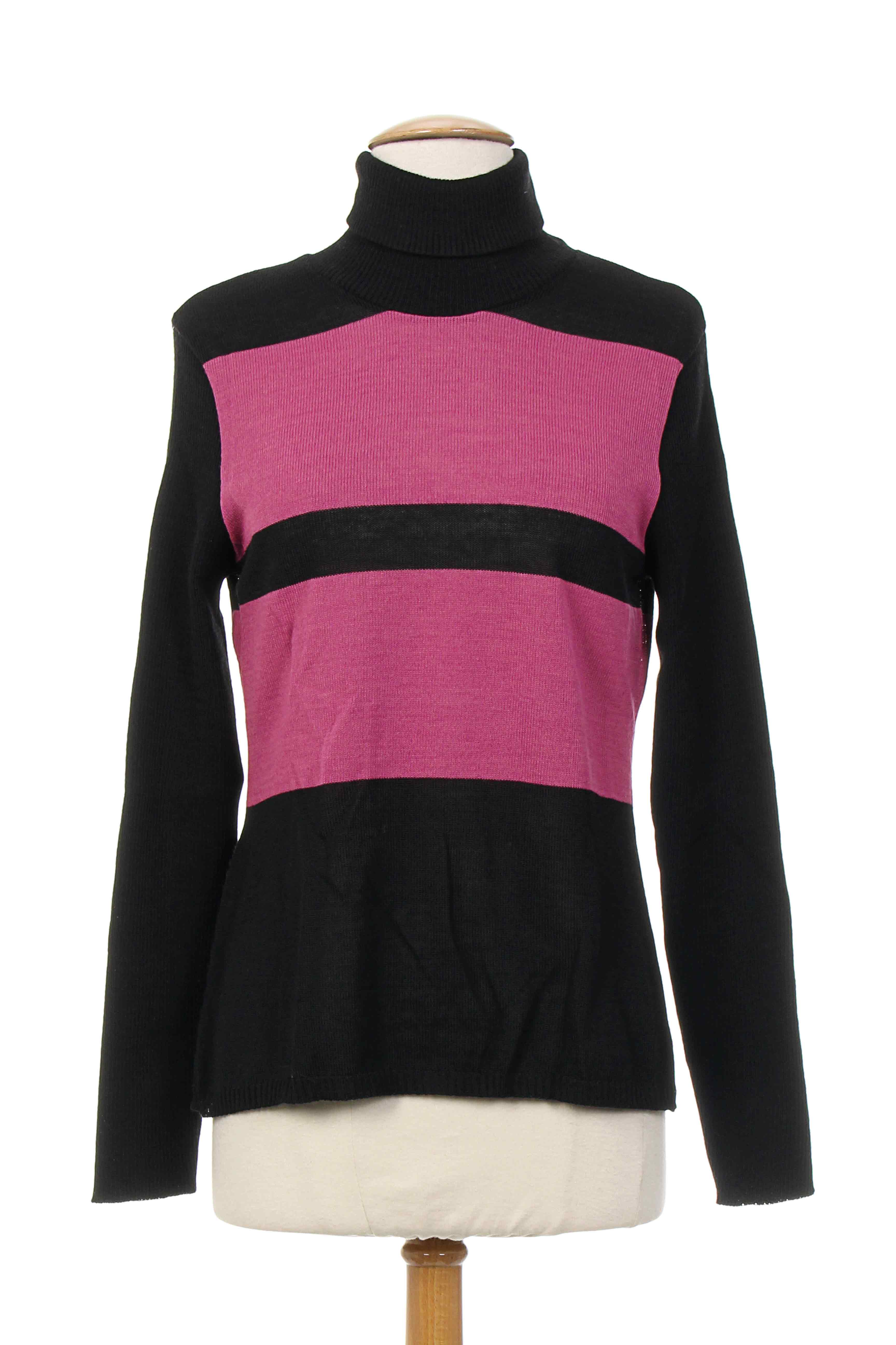 K Tendances Cols Roules Femme couleur noir