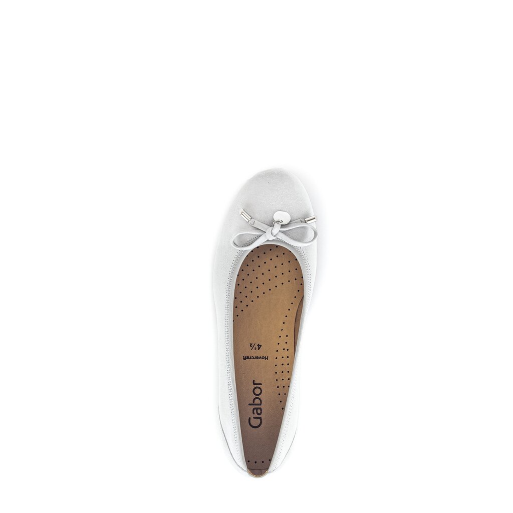 Gabor fashion Sportliche Ballerina silber