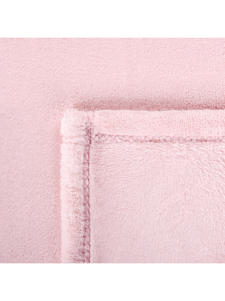 Beliani Kuscheldecke BAYBURT in Rosa - (W) 150 x (H) 1 x (L) 200 cm günstig kaufen onesize