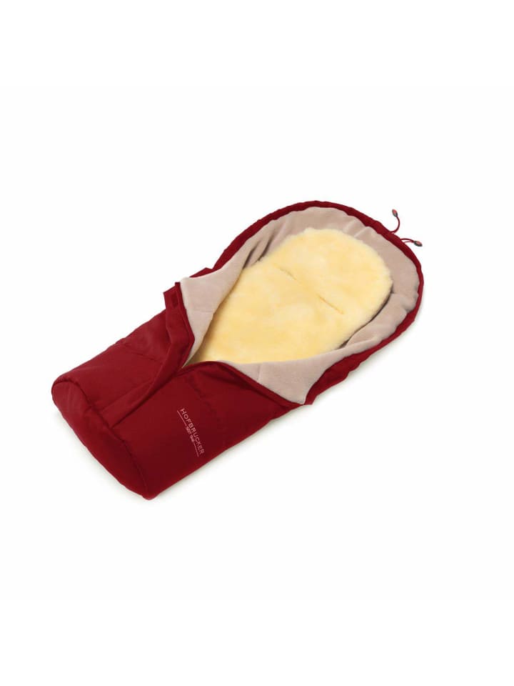 Hofbrucker Babywannen Fußsack Leni in rot günstig kaufen onesize