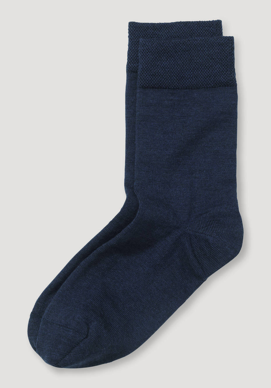 Socke aus Schurwolle mit Bio-Baumwolle