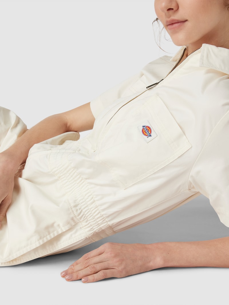 Jumpsuit mit Reißverschluss Modell 'VALE' in ecru
