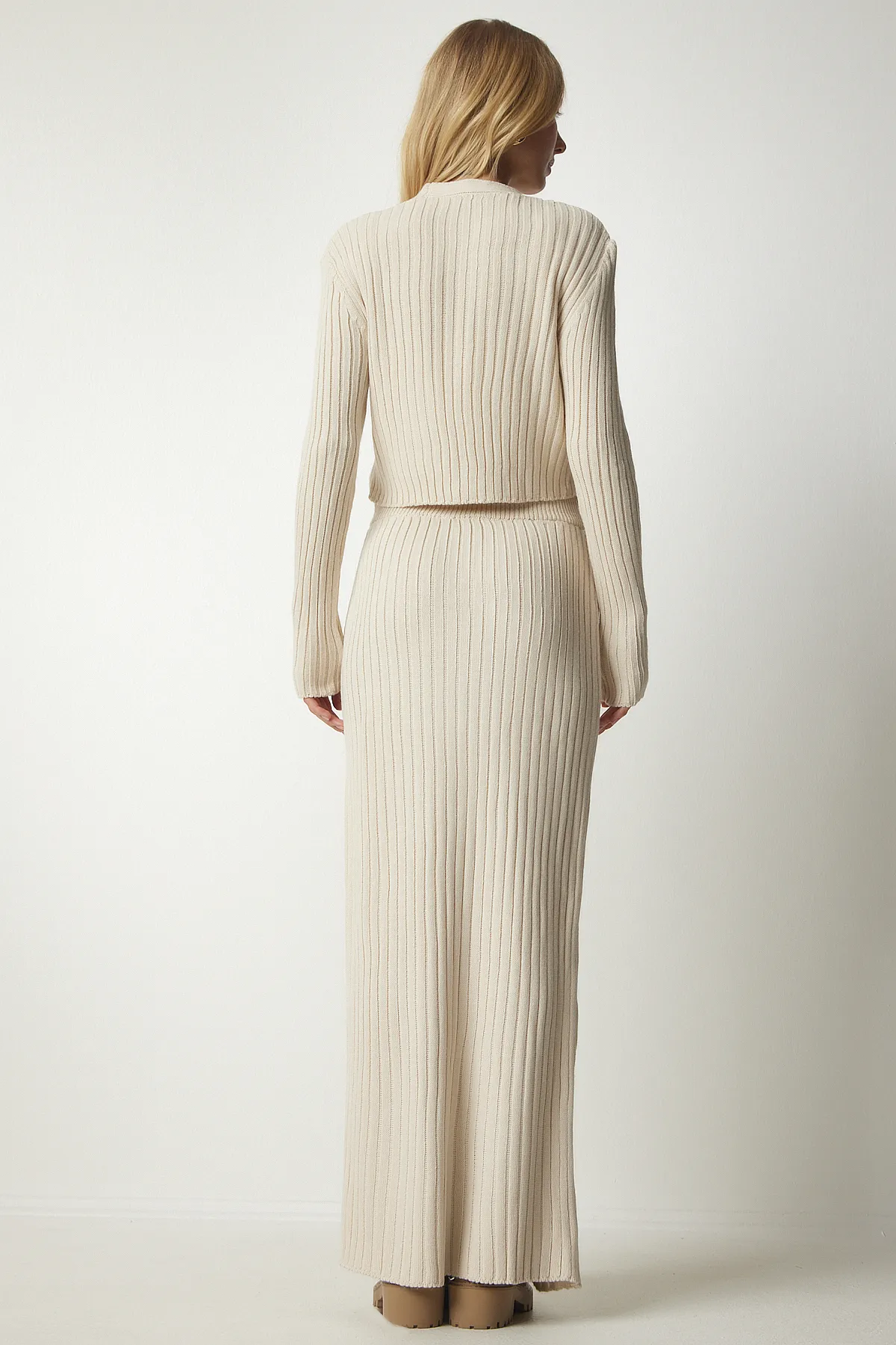 Happiness İstanbul  Zweiteiler - Beige - Regular Fit