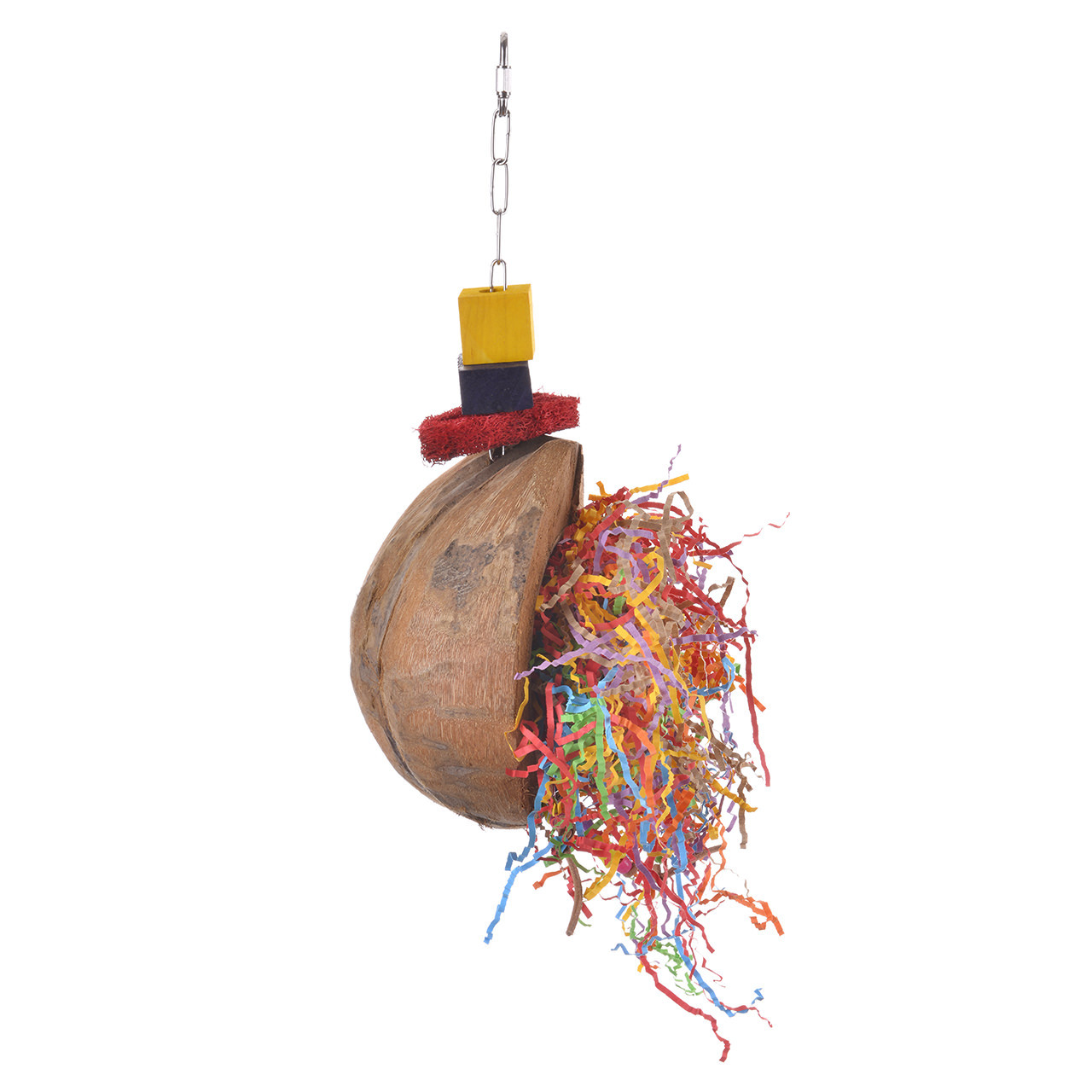 HappyBird Spielzeug HappyBird Papageienspielzeug Coconut Fun I