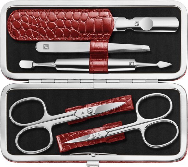 ZWILLING Beauty Classic Nagelpflege-Set - red Maniküre-Set