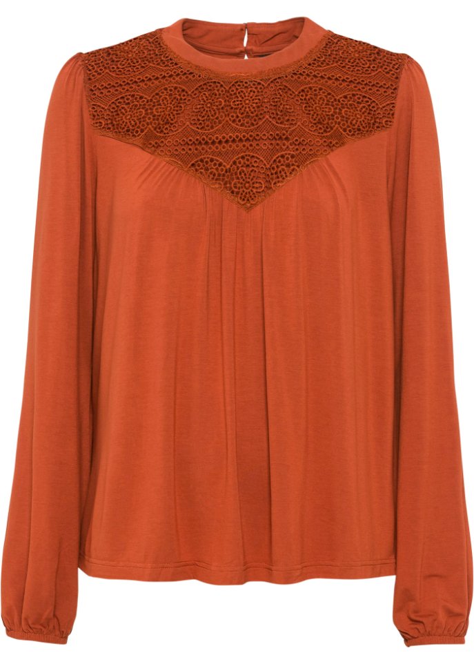 Shirt mit Spitze