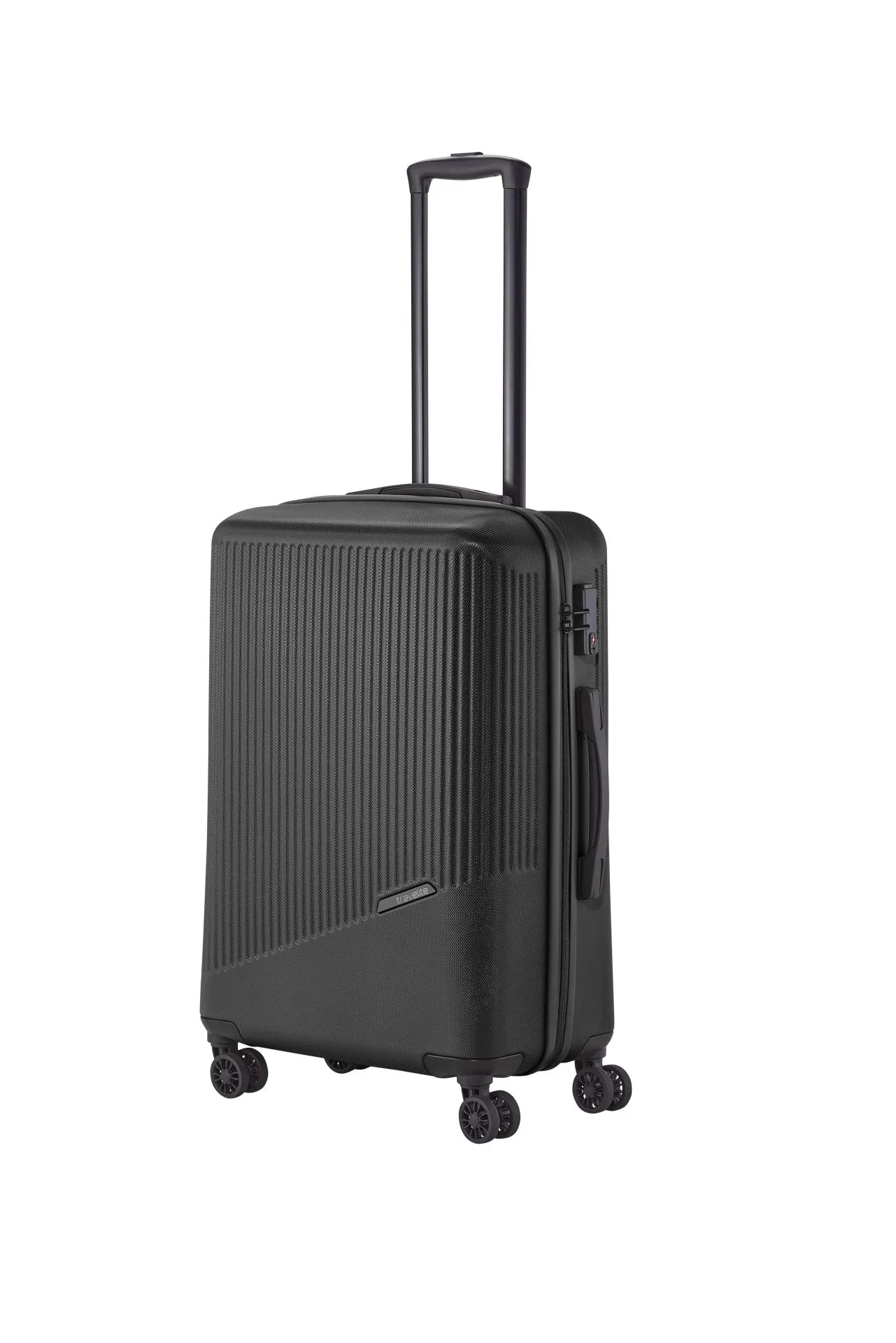 Travelite BALI Trolley mit 4 Rollen Größe M - Schwarz