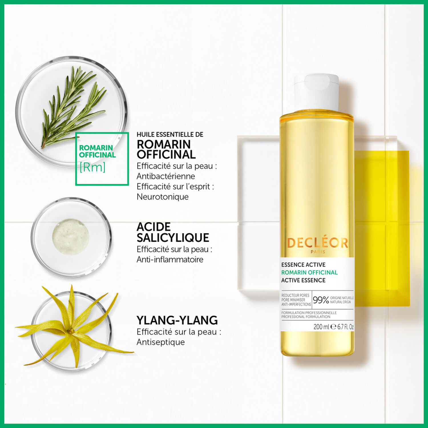 Decléor Romarin Officinal Essence Active 200 ml