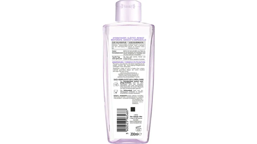 L'Oréal Paris Revitalift Filler Mizellenwasser 200 ml