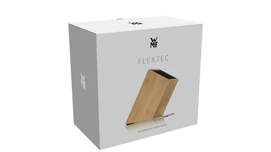 WMF FlexTec Messerblock unbestückt bambus