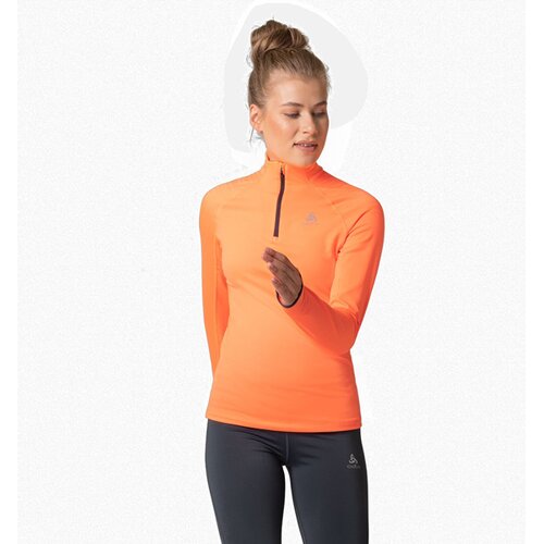 DAMEN MIDLAYER 1/2 ZIP AXALP CERAMIW