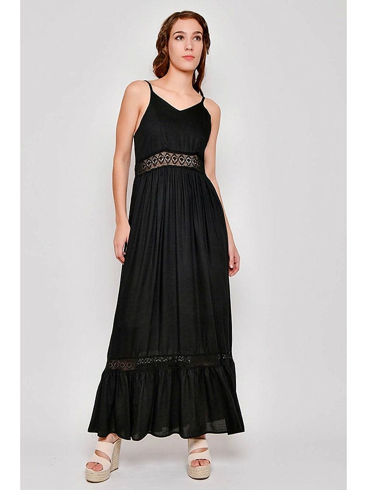H.H.G. Kleid in Schwarz günstig kaufen M