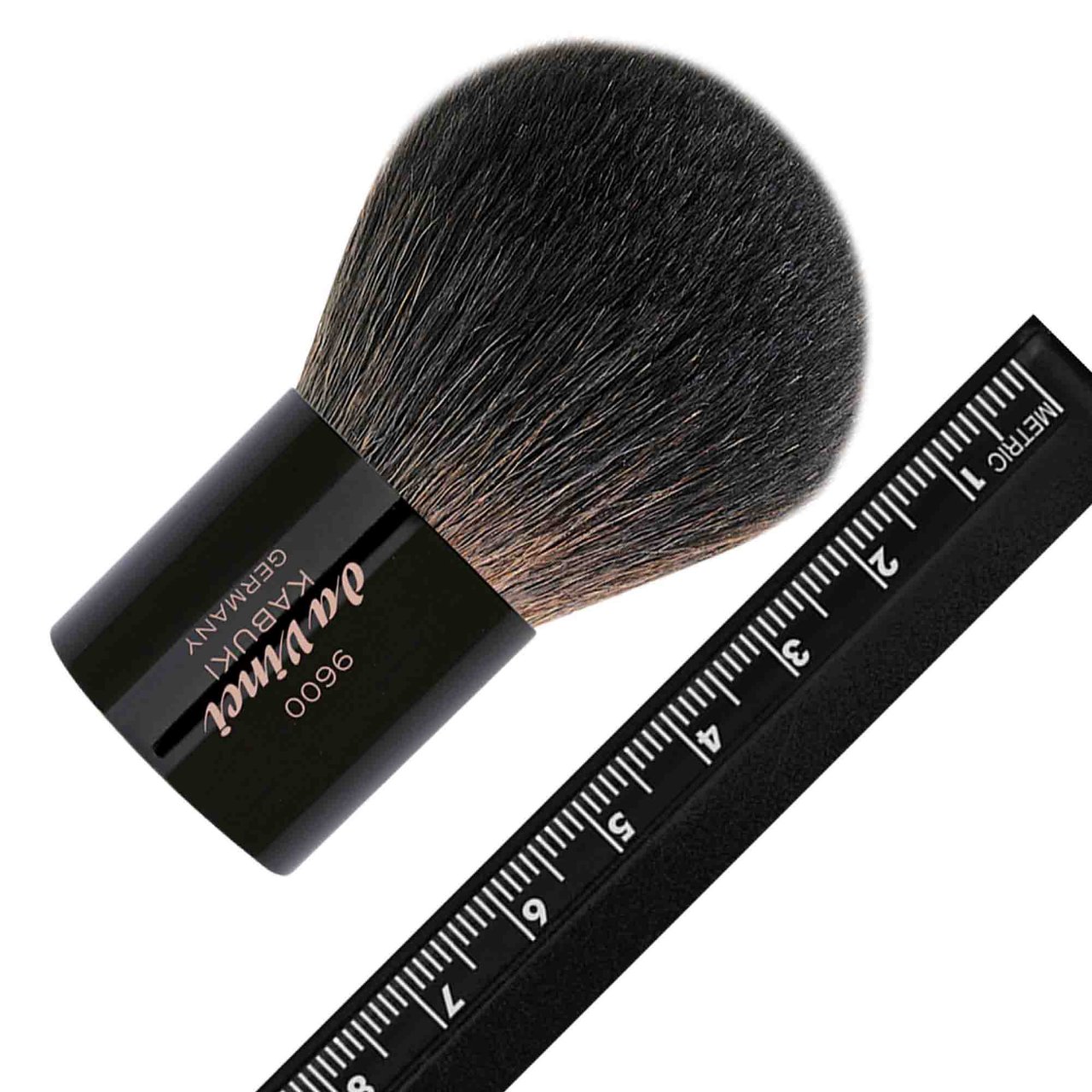 da Vinci KABUKI Pinsel Puderpinsel 9600 mit Lederetui