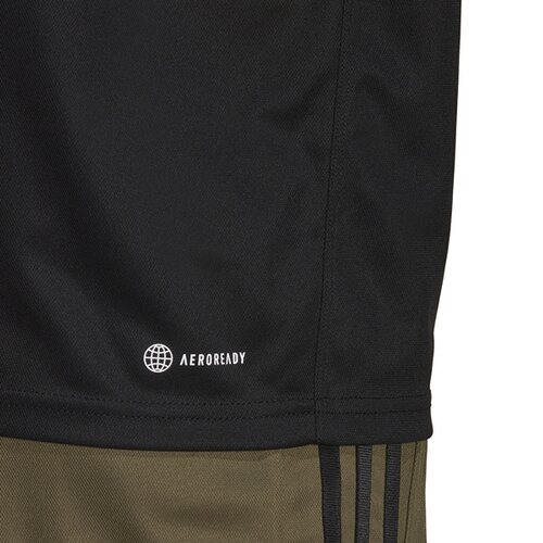HERREN POLO TRAIN ESSENTIALS PIQUÉ 3-STREIFEN TRAINING