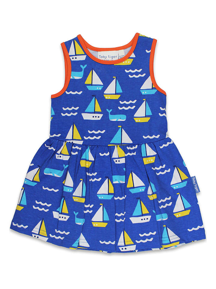 Toby Tiger Kleid in Blau günstig kaufen
