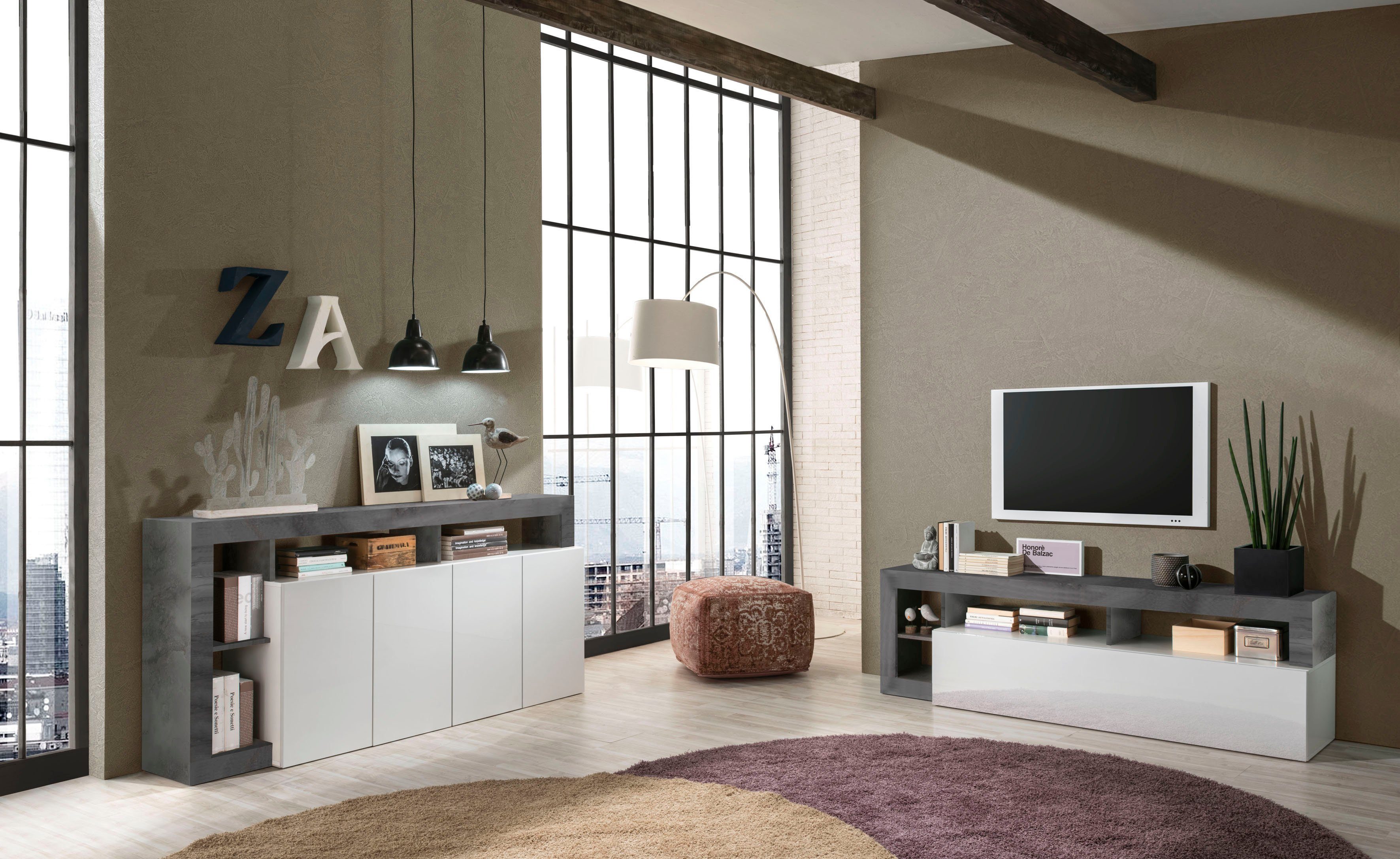 LC Sideboard Hamburg, Breite 184 cm