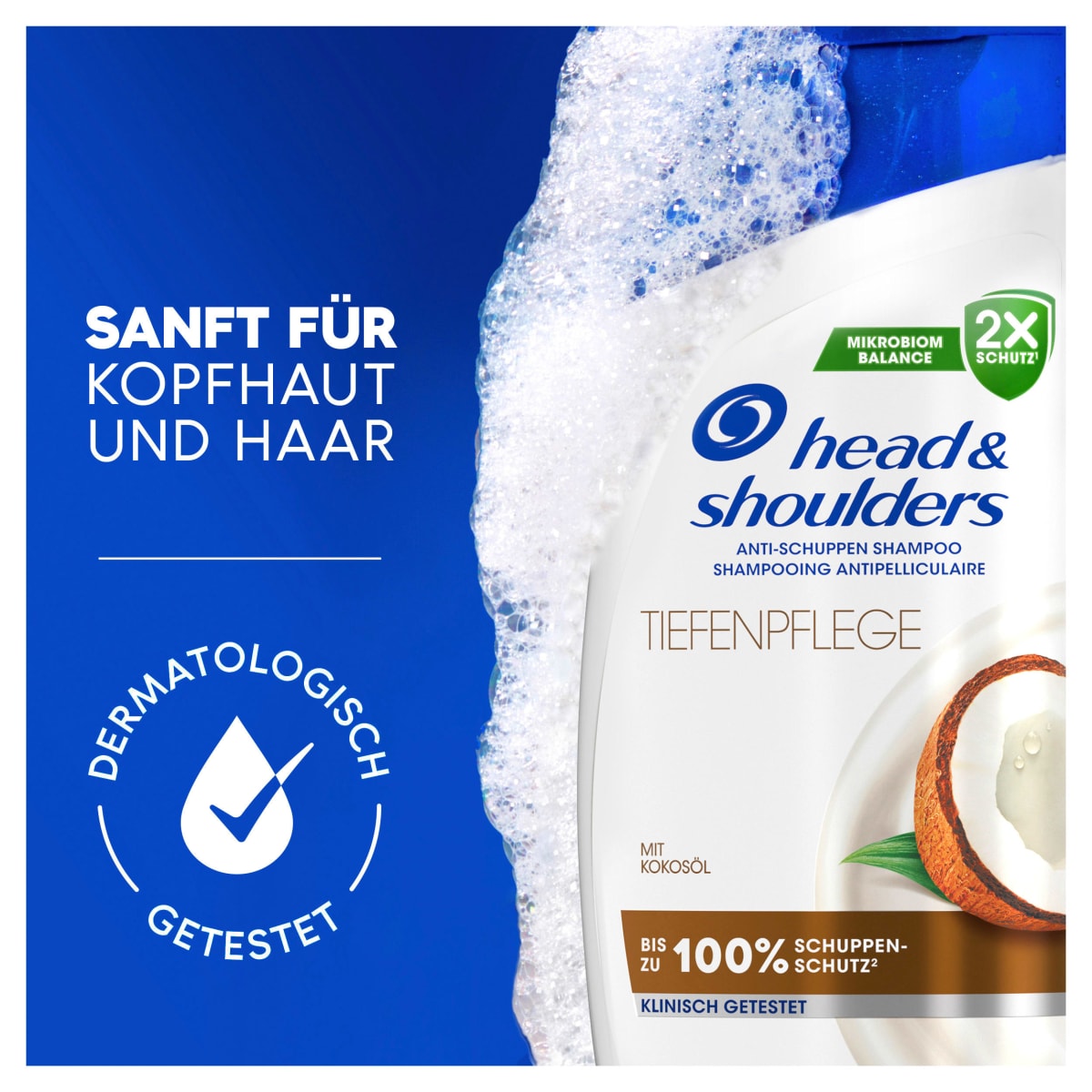 Shampoo Anti-Schuppen Tiefenpflege, 300 ml