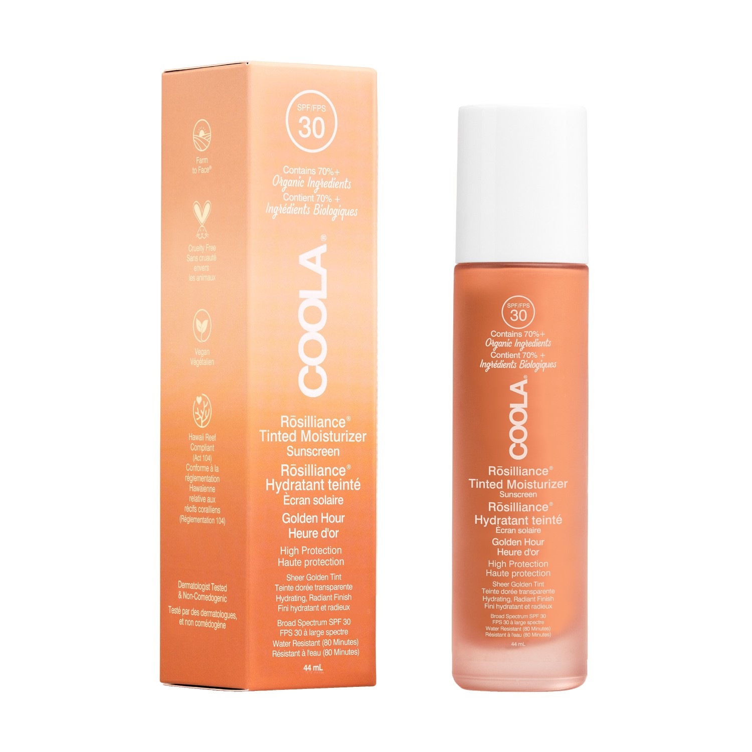 Coola Rosillance tonujący krem nawilżający SPF 30
