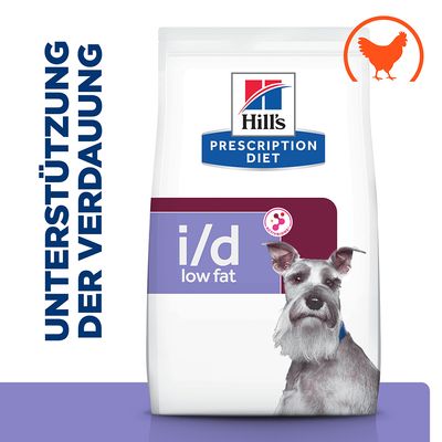 Hill's Prescription Diet i/d Low Fat Digestive Care mit Huhn
