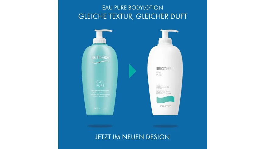 BIOTHERM Eau Pure Body Milk 400 ml