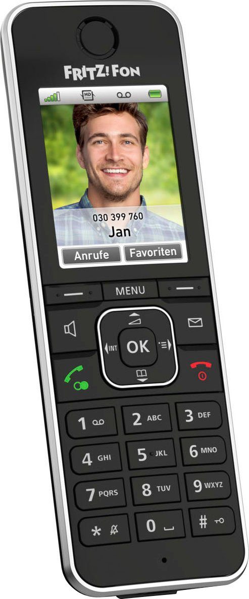 AVM FRITZ!Fon C6 DECT-Telefon (Mobilteile: 1)