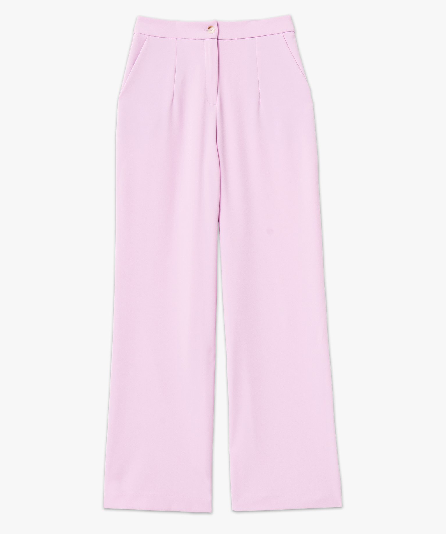 Pantalon de tailleur large et fluide femme - Gémo x Melissa... violet clair | GEMO