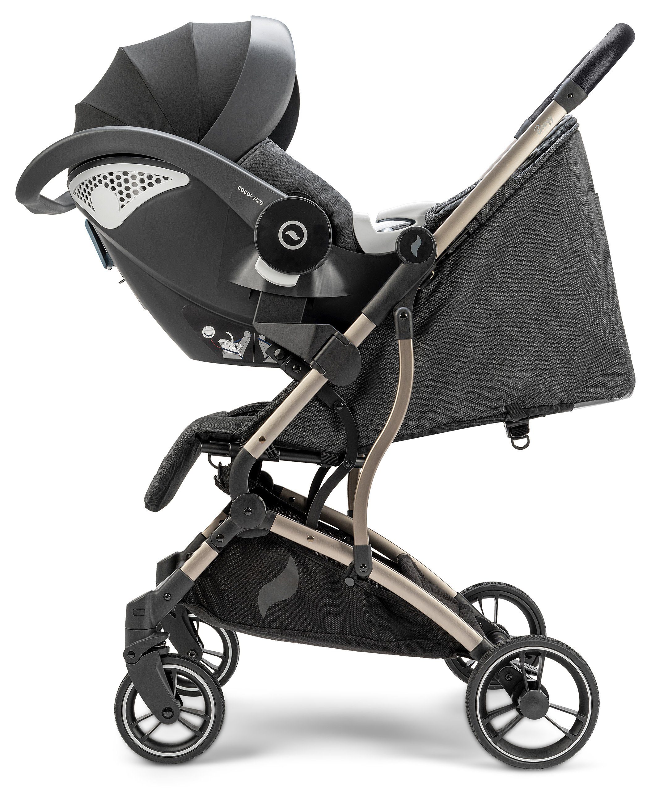Osann Kinder-Buggy Boogy, Sportkinderwagen von 0 - 22 kg inkl. Zubehör und Babyschalen-Adapter