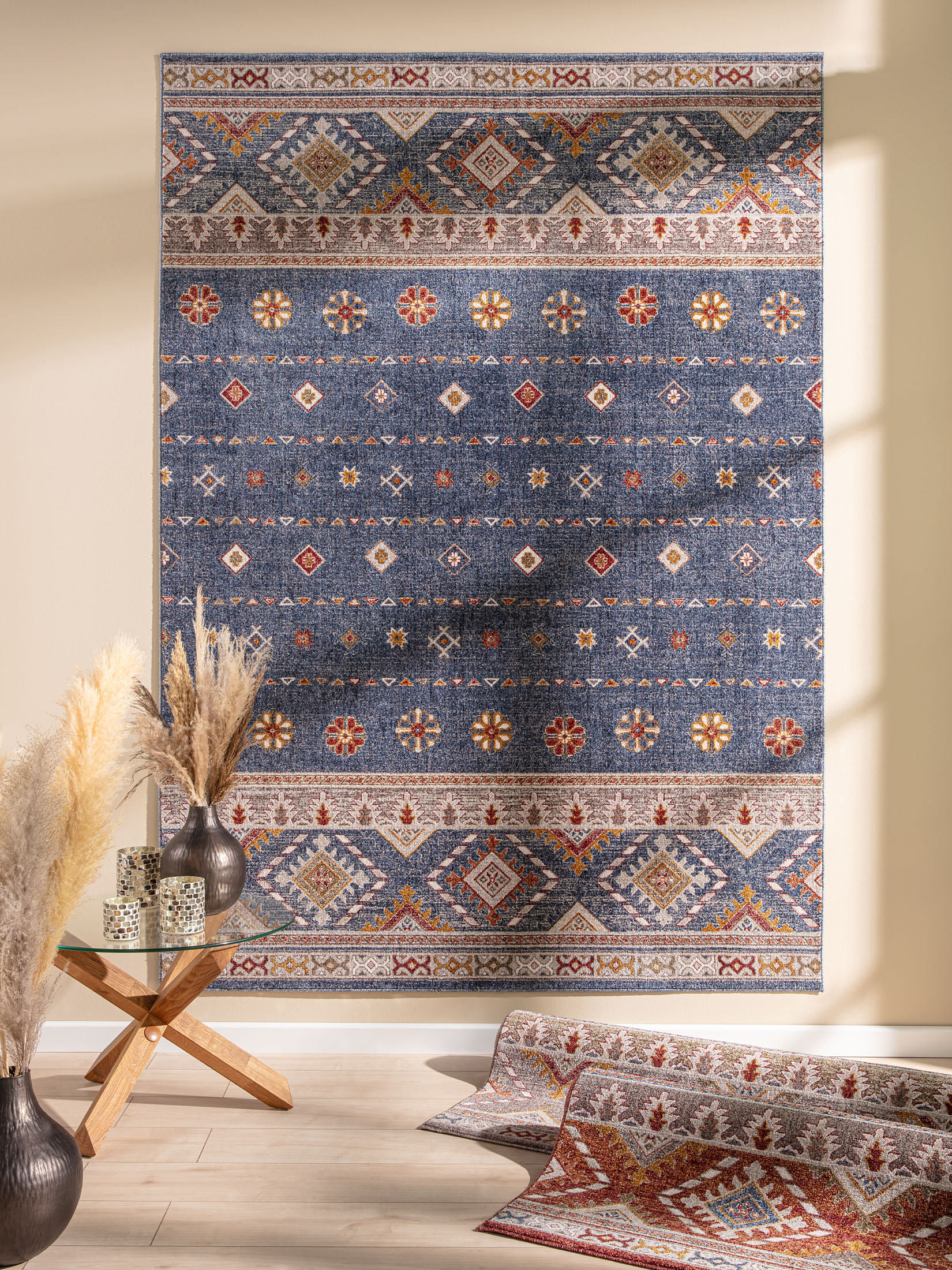 Khandra Orient-Teppich, Blue