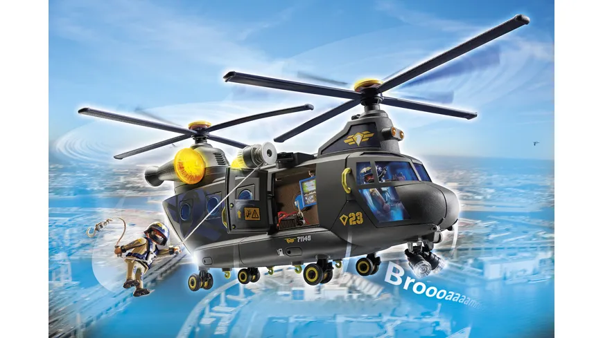 PLAYMOBIL 71149 - City Action - SWAT-Rettungsflugzeug