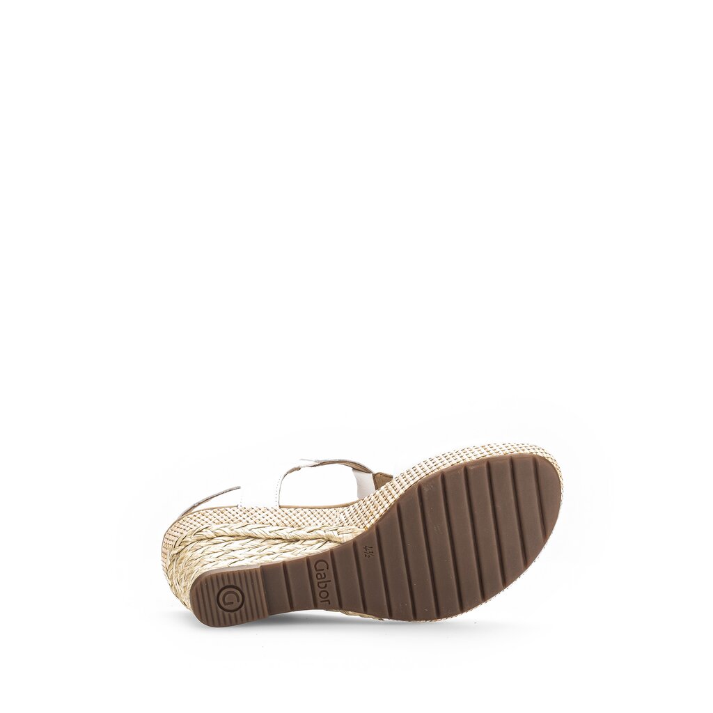 Gabor comfort Keilsandalette weiß