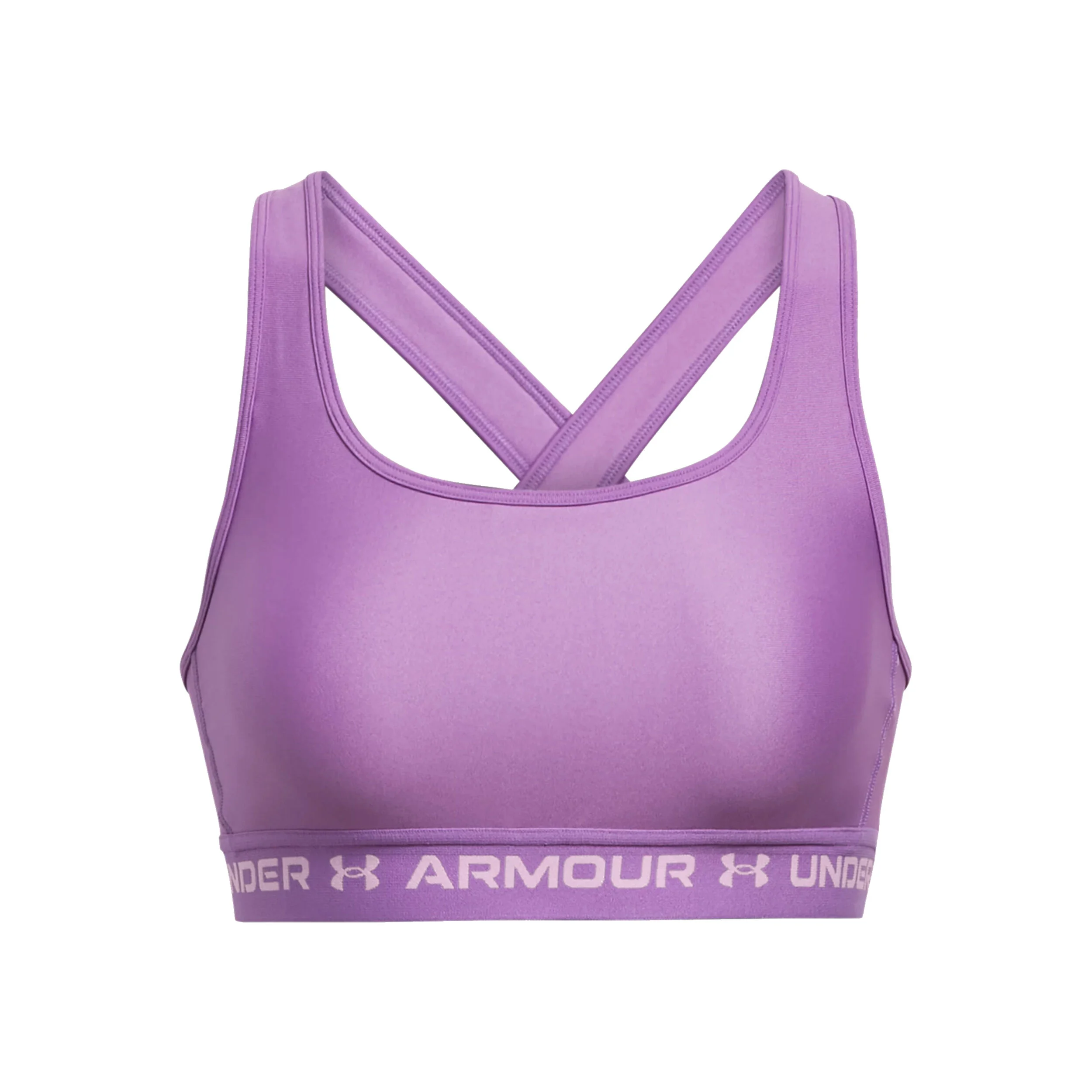 Crossback Mid Sport-BH Damen - Lila