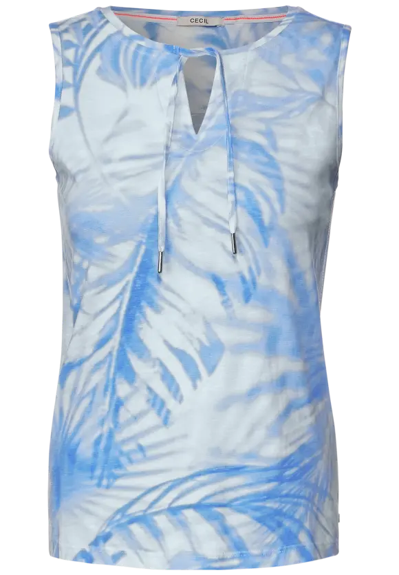CECIL Top mit Blätterprint