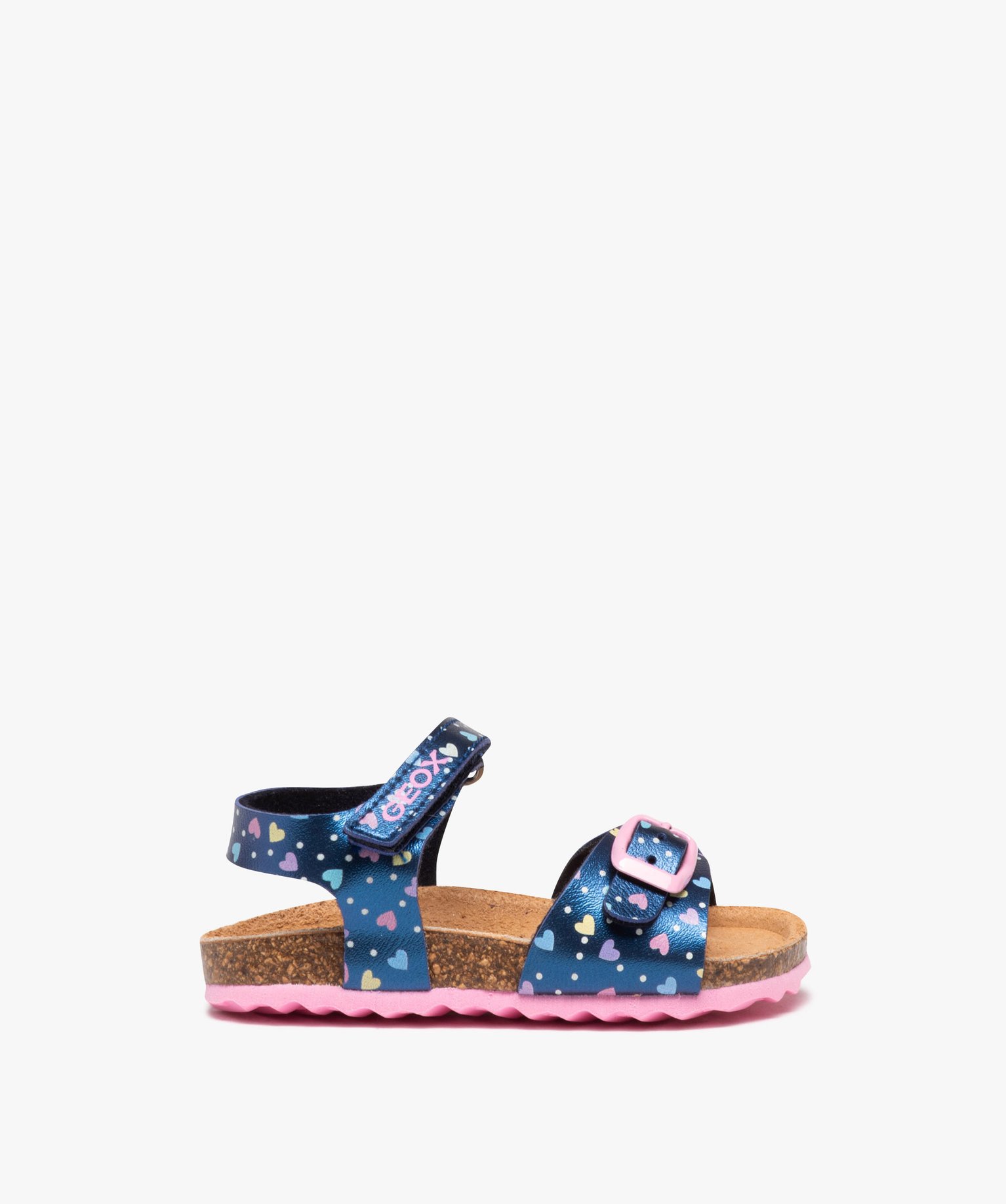 Sandales bébé fille à brides irisées avec motifs - Geox marine | GEMO