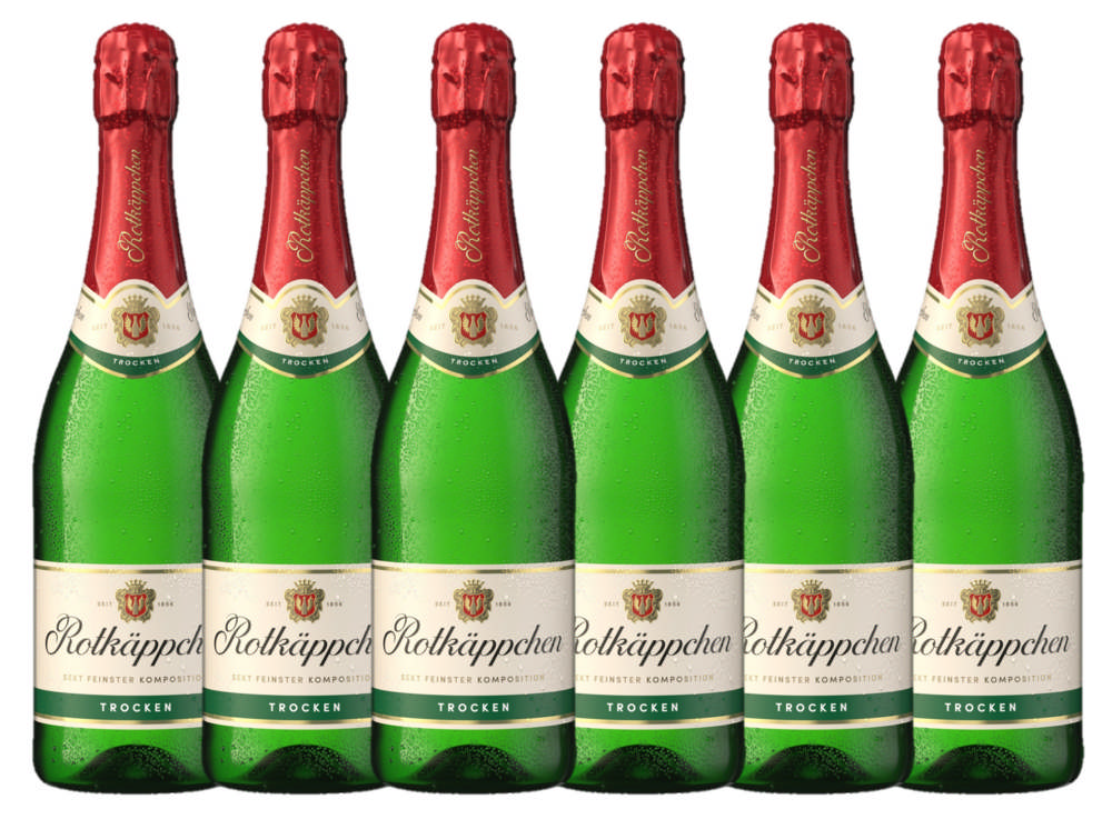Rotkäppchen Sekt trocken 0,75l - 6er Karton