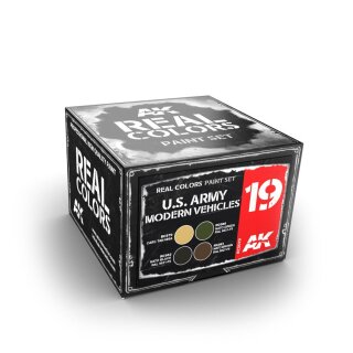AK U.S. Army Modern Vehicles Color Set