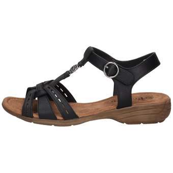 Puccetti Sandale in schwarz