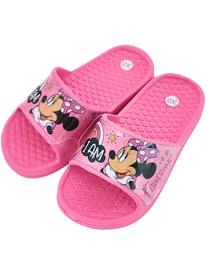 Disney Minnie Mouse Badelatschen Minnie Mouse in Pink günstig kaufen