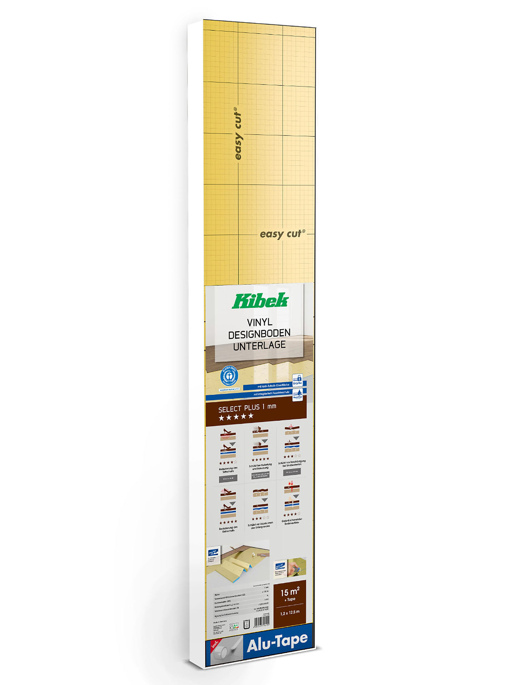Select Plus Dämmunterlage, Braun