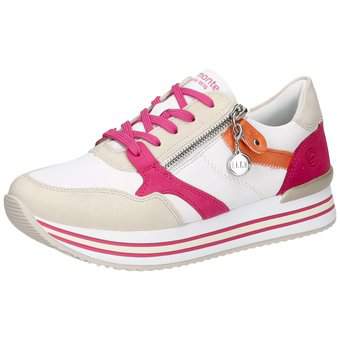 Remonte Plateau Sneaker in weiß