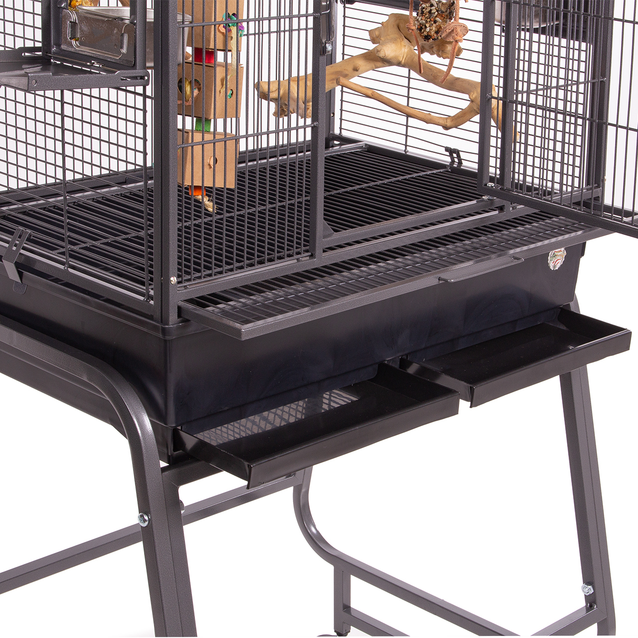 Montana Cages Käfige & Volieren Montana Cages Voliere San Remo II dunkelgrau