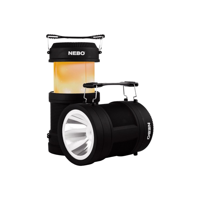 Camping Laterne, NEBO Big Poppy Lantern Wiederaufladbare 300 Lumen LED (mit Display)