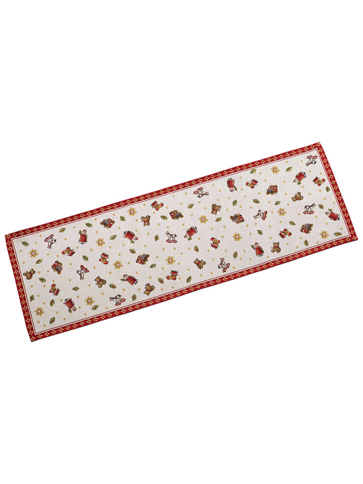 Villeroy & Boch Gobelin Läufer L Toy's Delight in rot|weiß günstig kaufen onesize