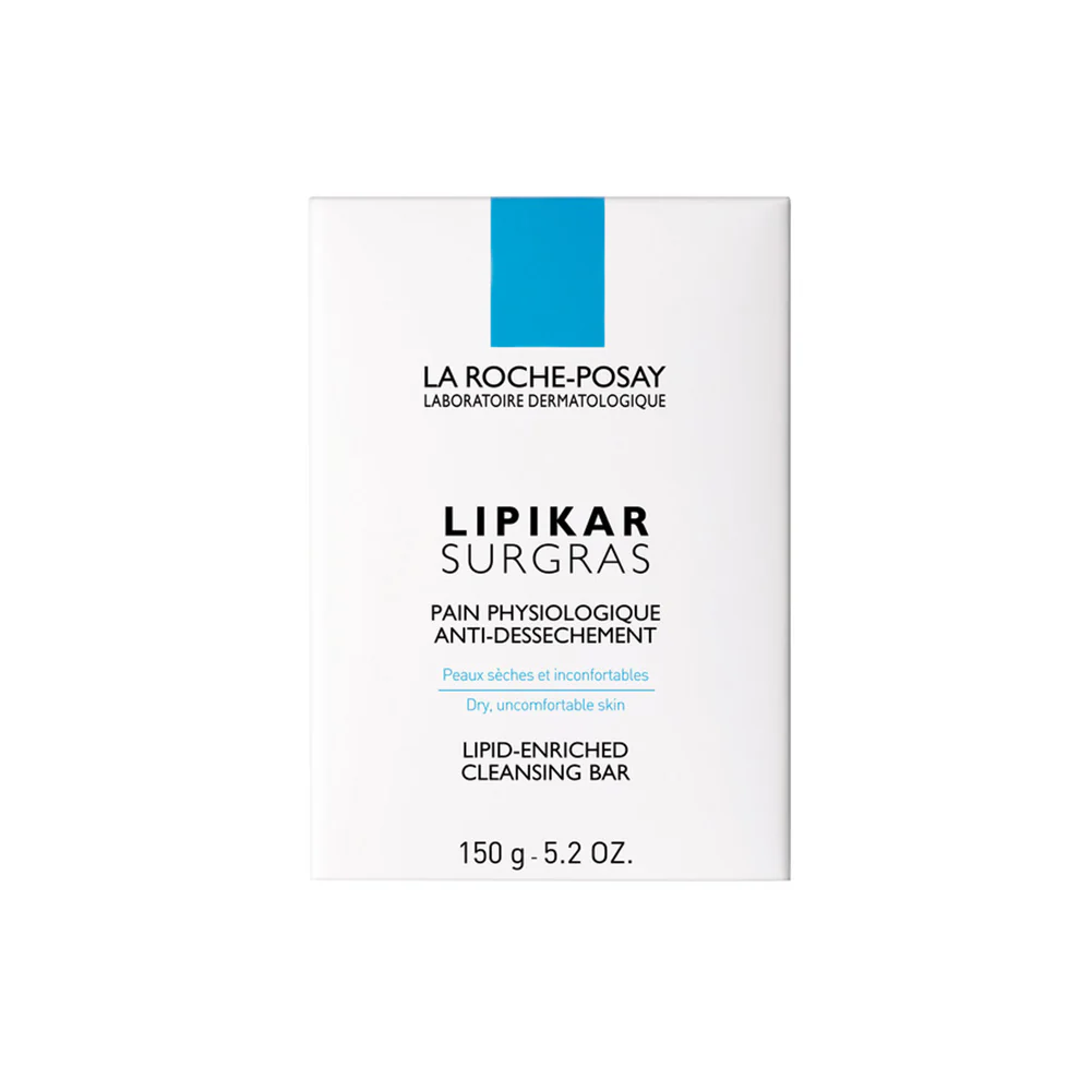 Lipikar Lipikar Surgras Pane Fisiologico Nutritiva - Sapone detergente viso, Sapone
