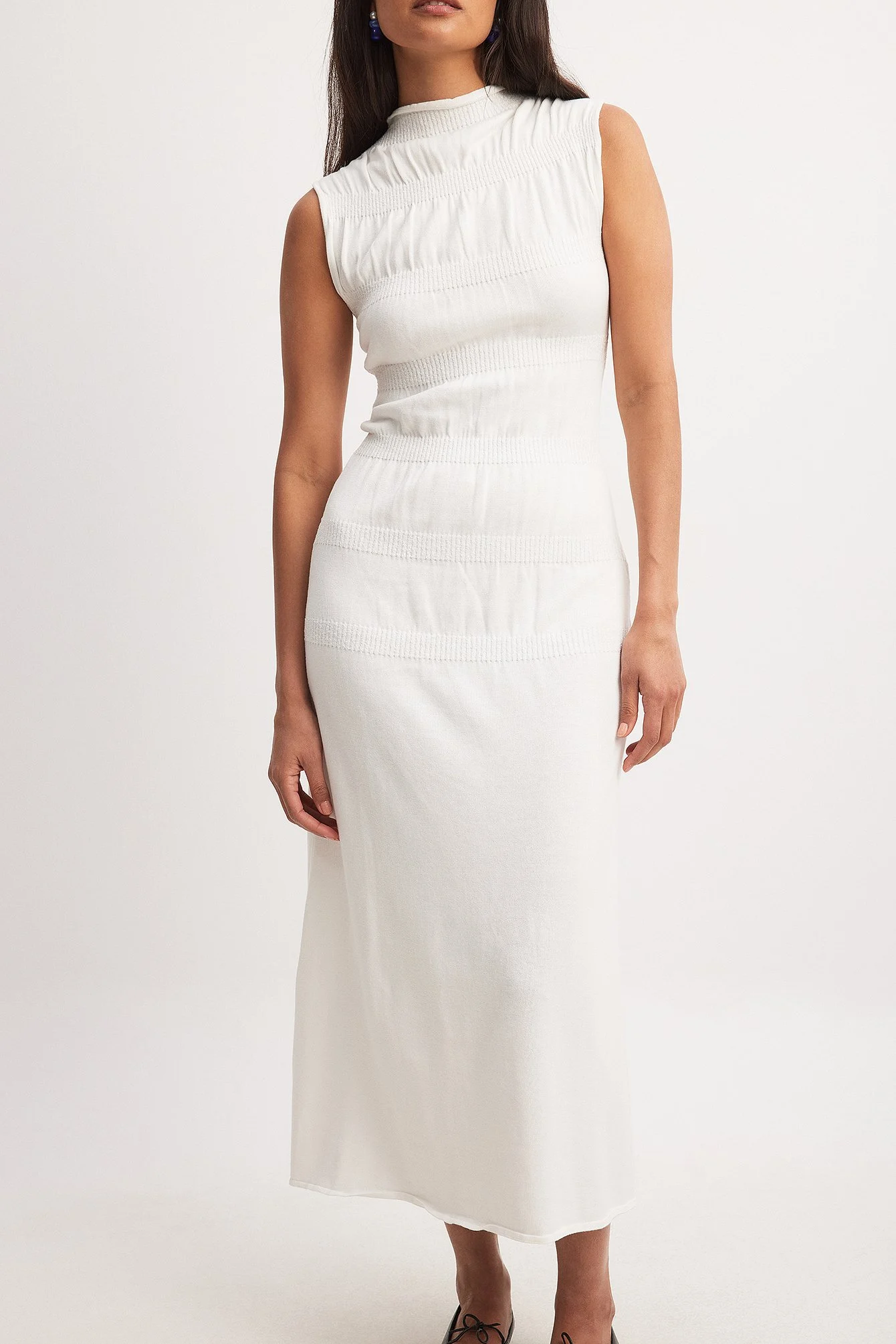 Gestricktes Midi-Kleid