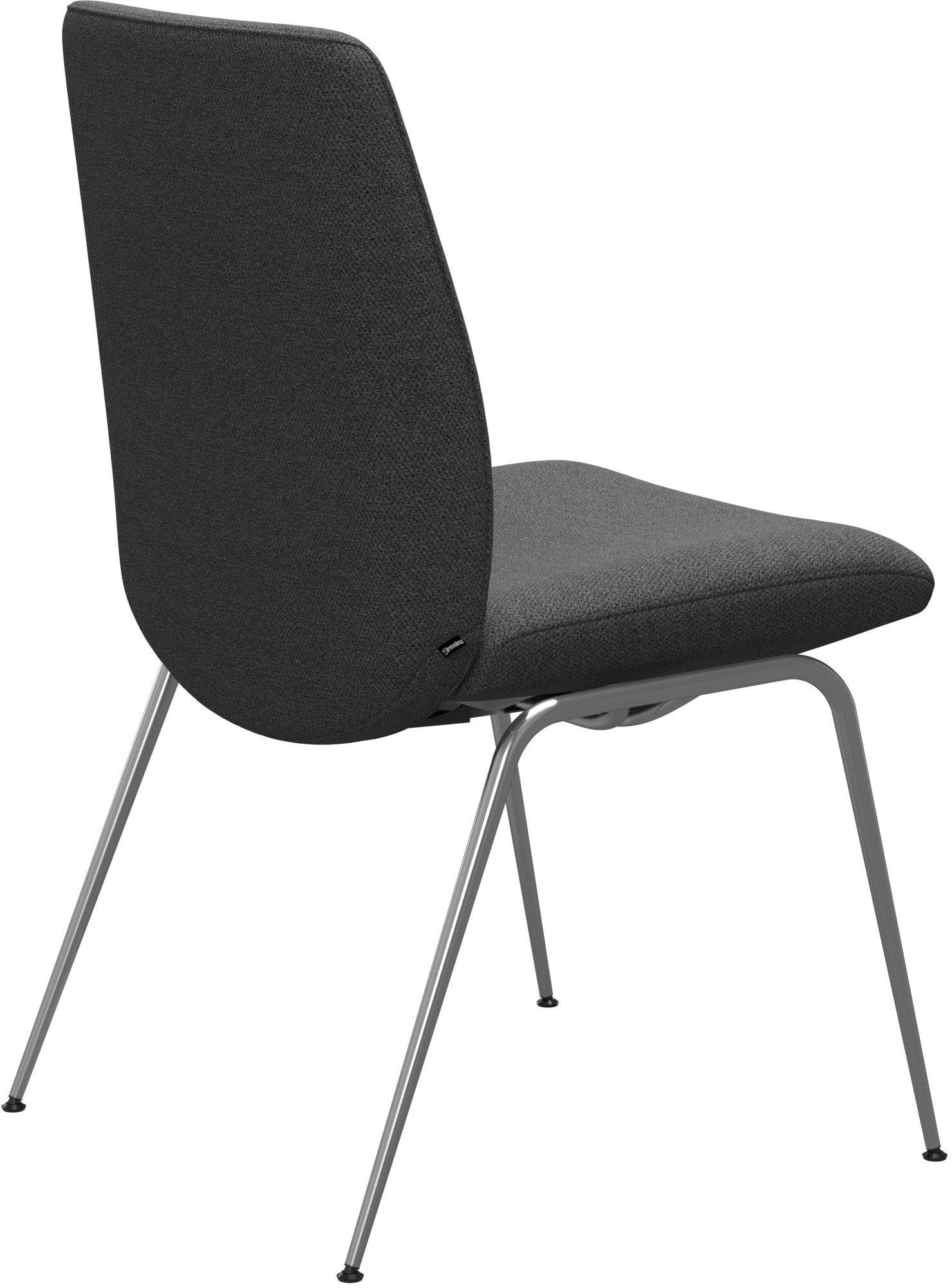 Stressless® Polsterstuhl Laurel, Low Back, Größe L, mit Beinen aus Stahl in Chrom glänzend