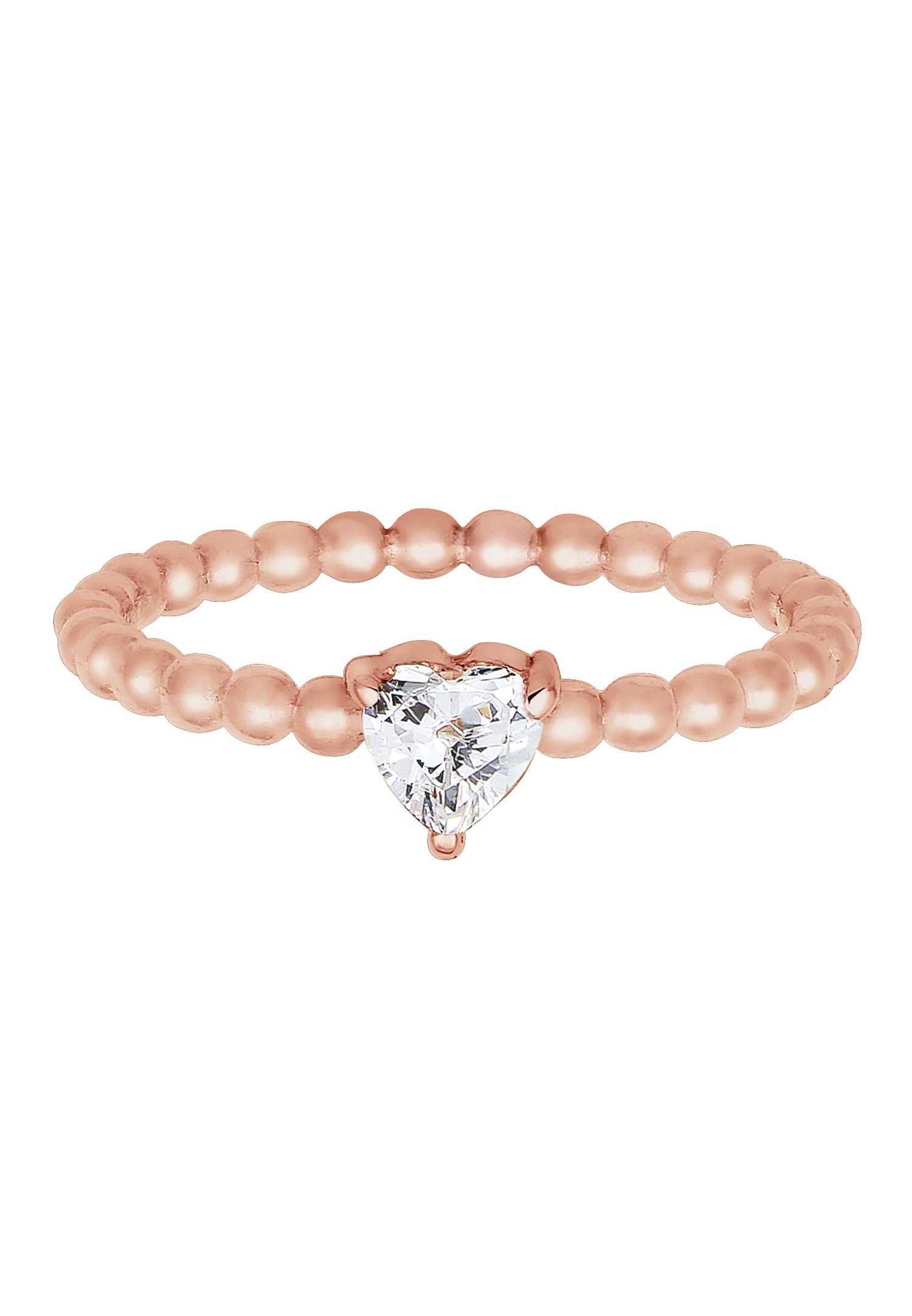 Elli Engagement Zirconia Women's Ring - (925/1000) Silver