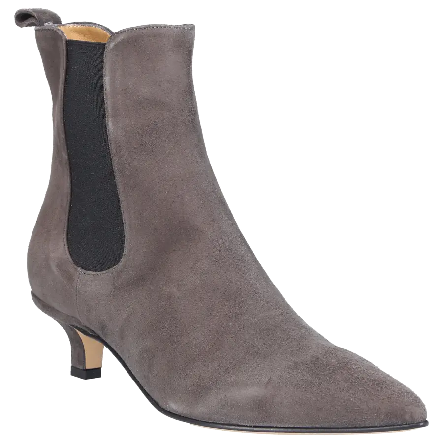 Pomme D`OR - Stiefeletten 4664 Veloursleder - grau